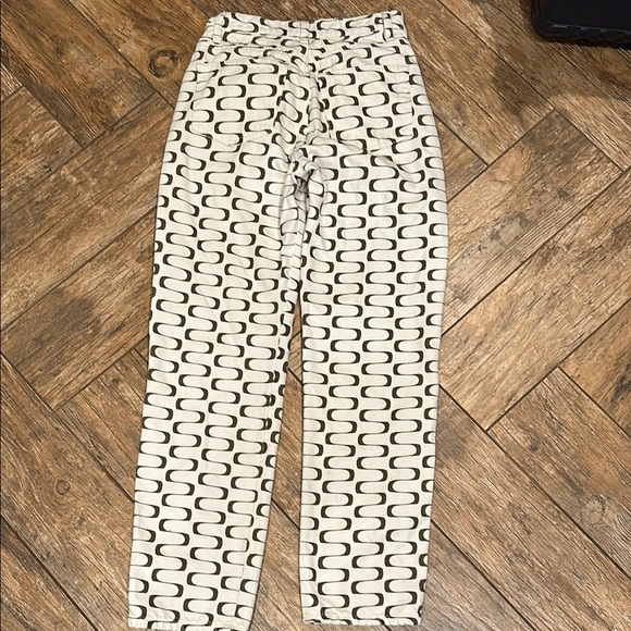 Reformation Off-White Mod Hi Rise Jeans 25 - Picture 7 of 7